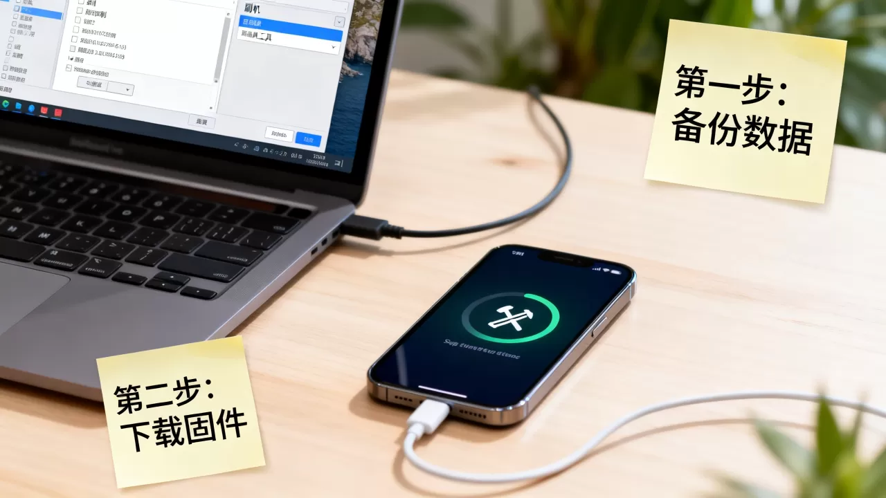 已越狱怎么刷机，越狱手机刷机教程