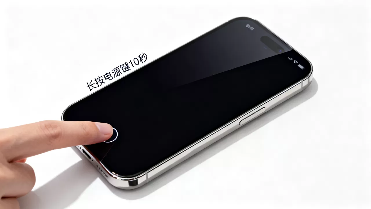 iphone假死机怎么办，iphone假死机