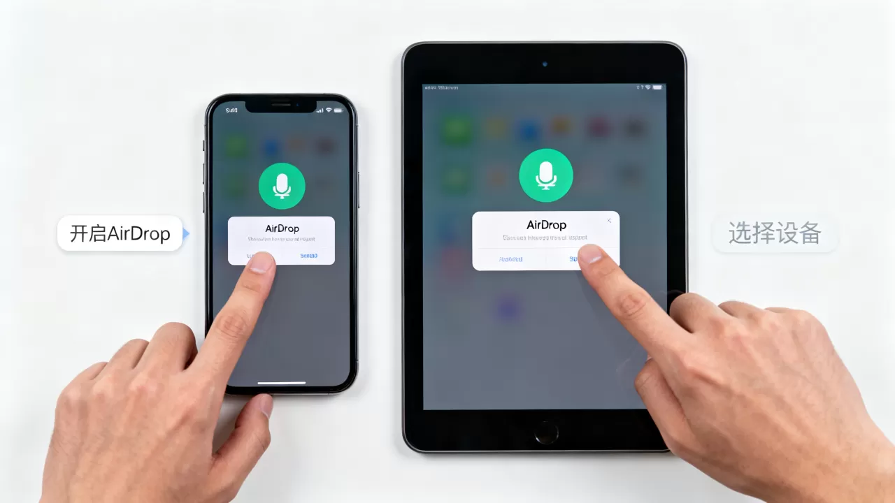 airdrop iphone ipad怎么连接，airdrop怎么用