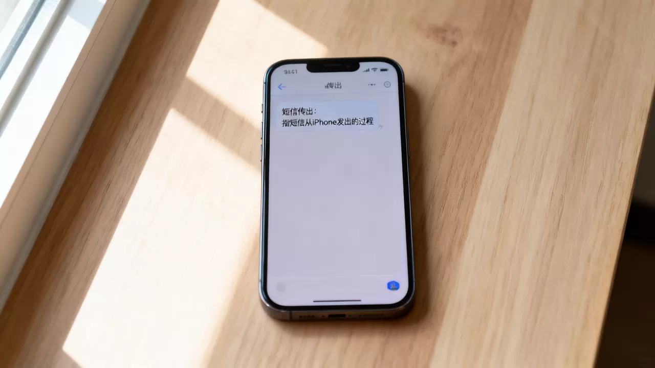 iphone短信传出是什么意思，iphone短信传出
