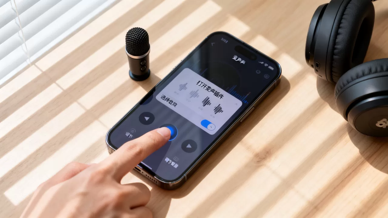 iphone变声插件怎么用，iphone变声软件