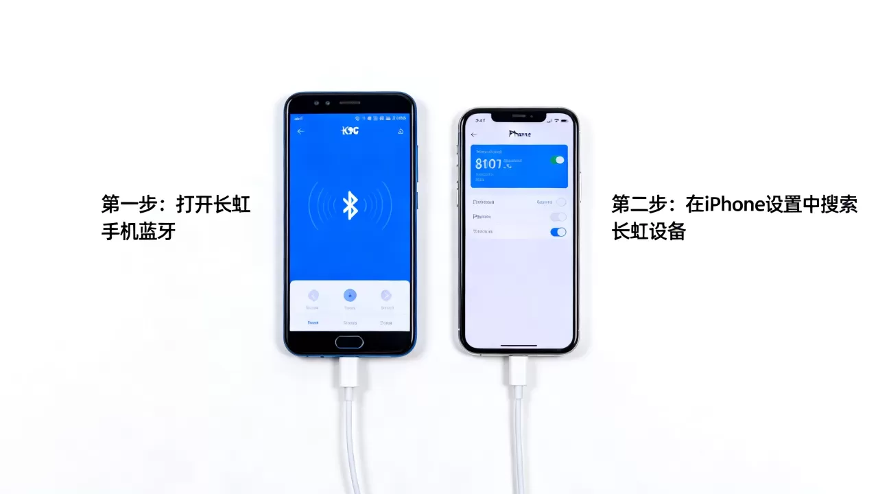 长虹手机怎么连接iPhone，长虹iphone连接