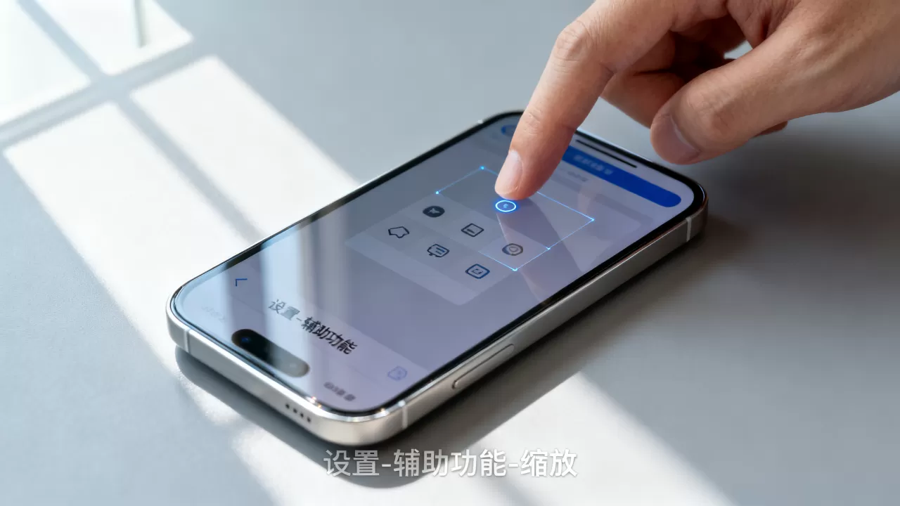 iphone软件放大怎么操作，iphone软件放大