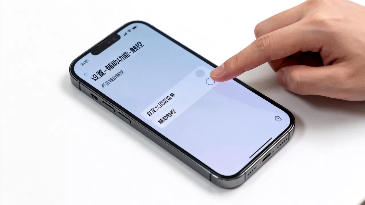 iphone怎么模拟home键，iphone虚拟home键设置方法