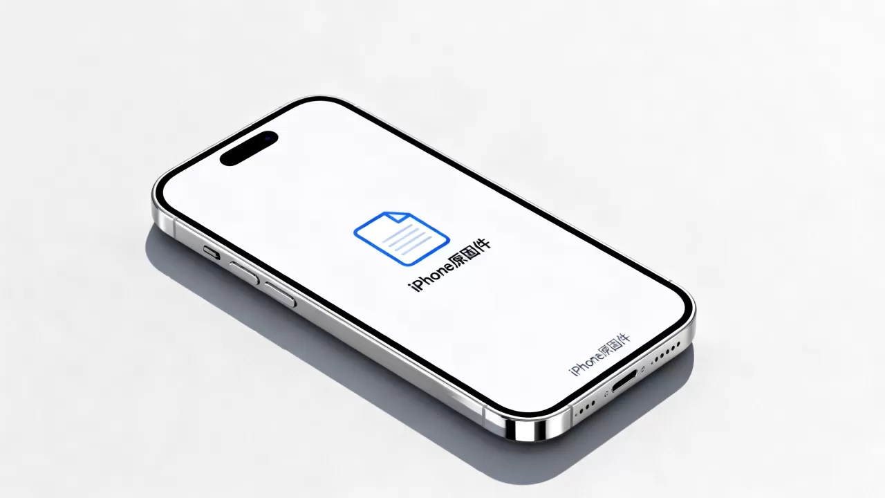 iPhone原固件是什么？iPhone原固件