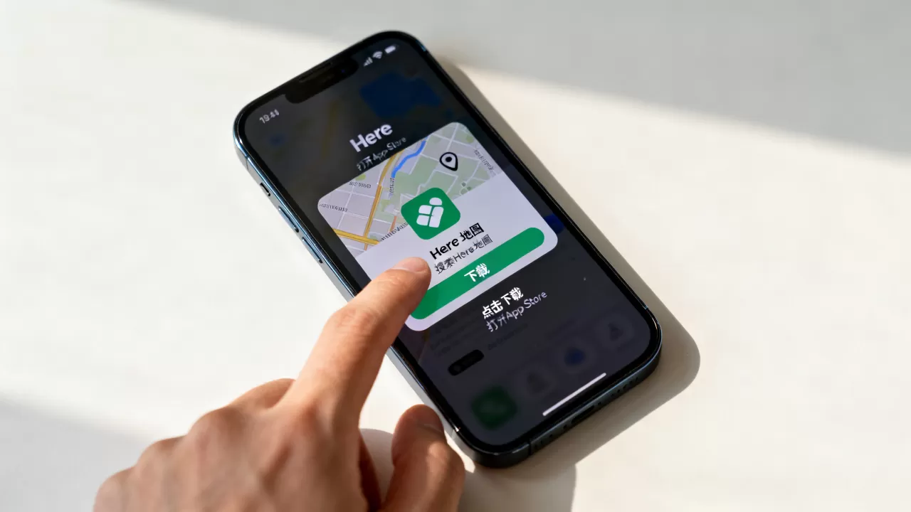 {here地图 iphone}能用吗，iphone下载here地图教程