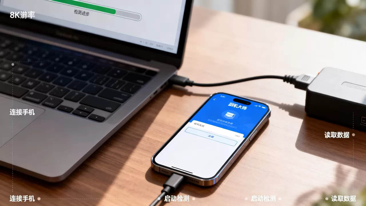 刷机大师怎么检测，刷机大师检测手机方法