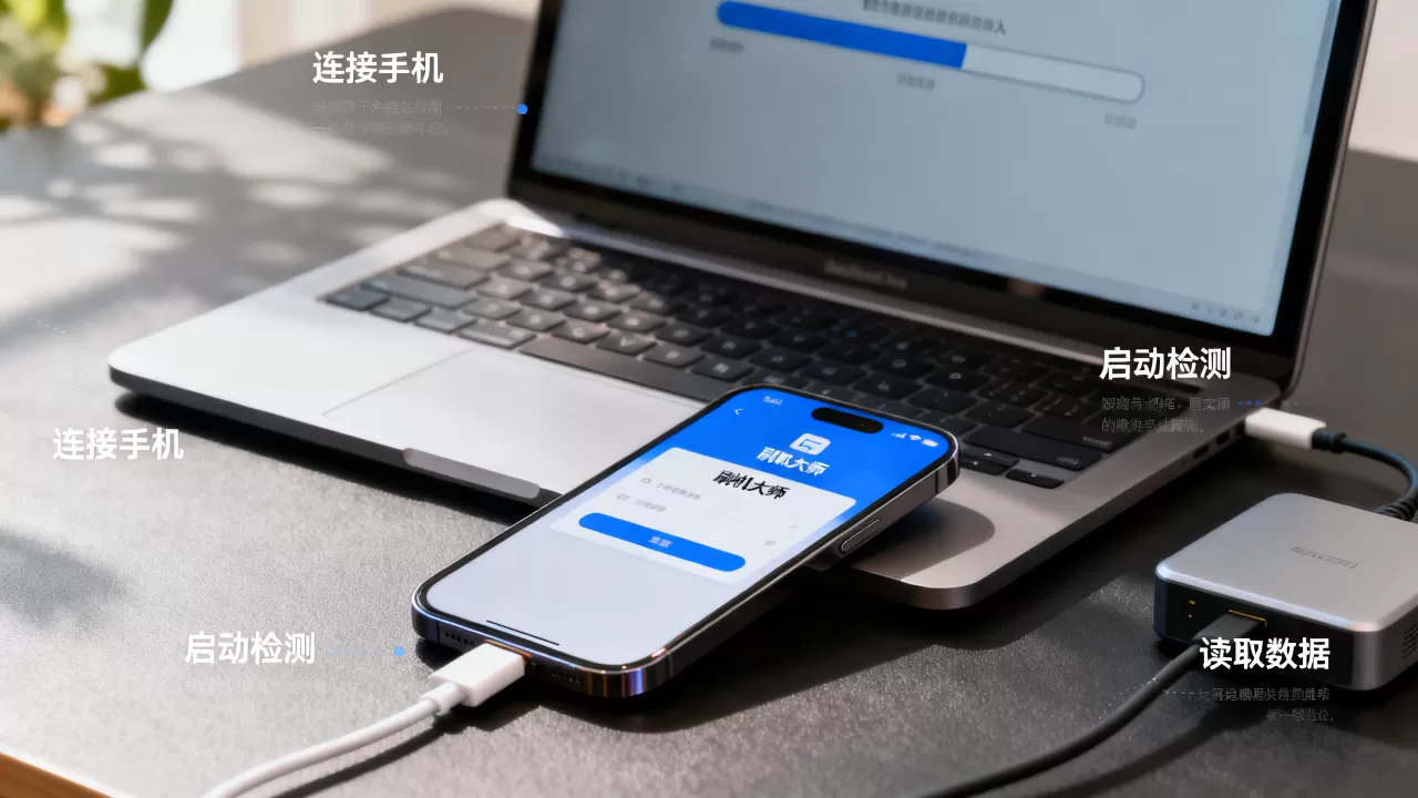 刷机大师怎么检测，刷机大师检测手机方法