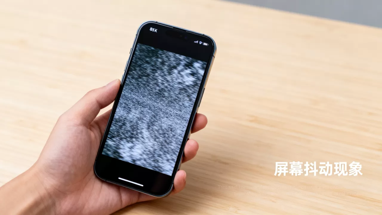 iphone屏幕颤抖怎么回事，iphone屏幕抖动