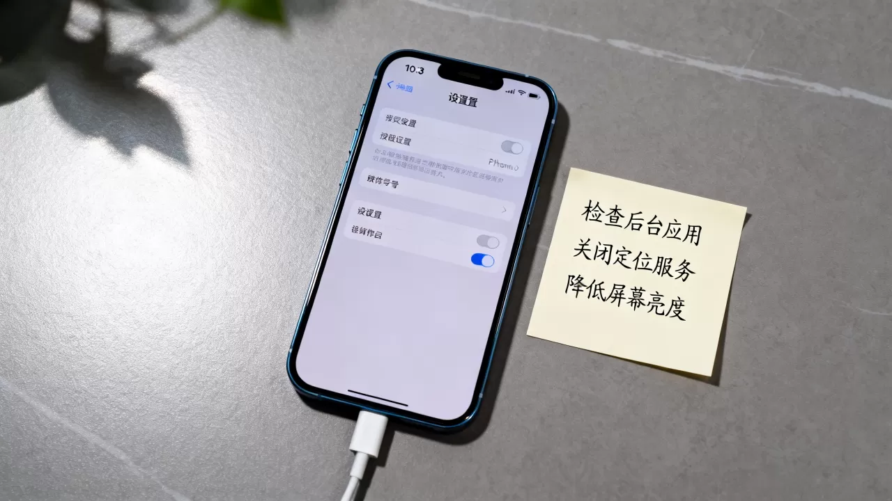 iPhone 10.3掉电快怎么办，iPhone掉电快