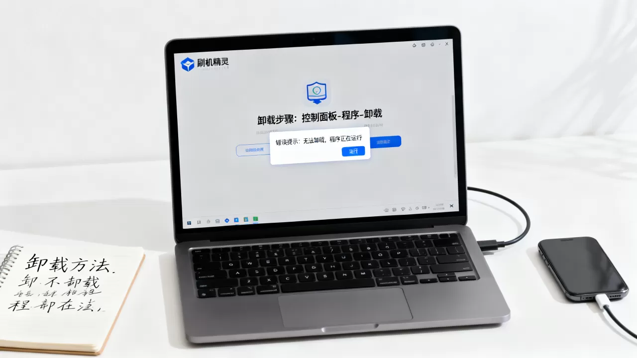 刷机精灵卸载不了怎么办，刷机精灵卸载
