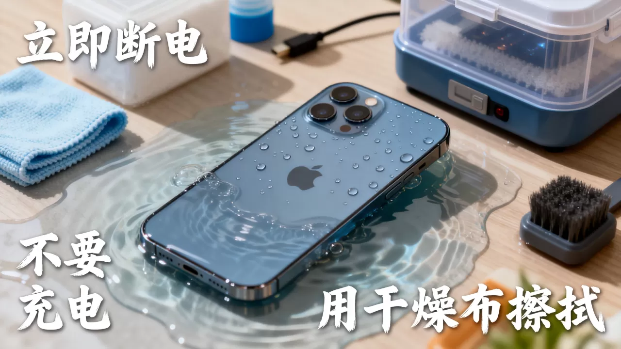 iPhone进水了还能充电吗，iphone进水怎么办