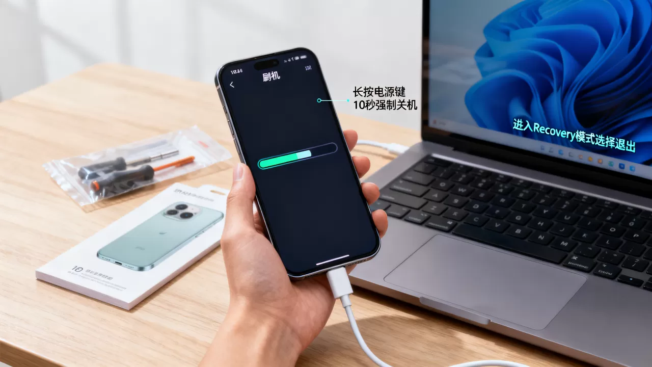 刷机中途怎样退出？手机刷机强制停止方法