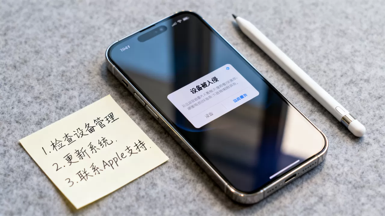 iphone手机被入侵怎么办，iphone手机入侵