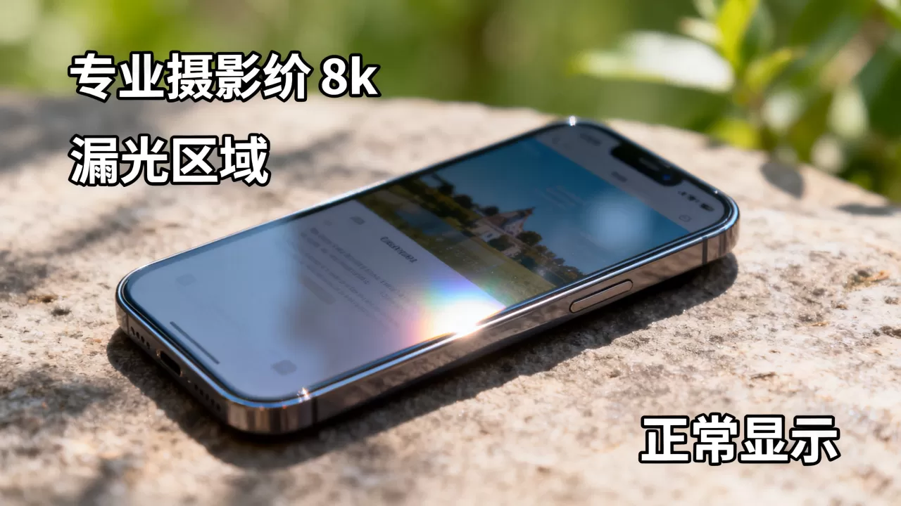 iPhone屏幕有漏光正常吗，iPhone屏幕漏光