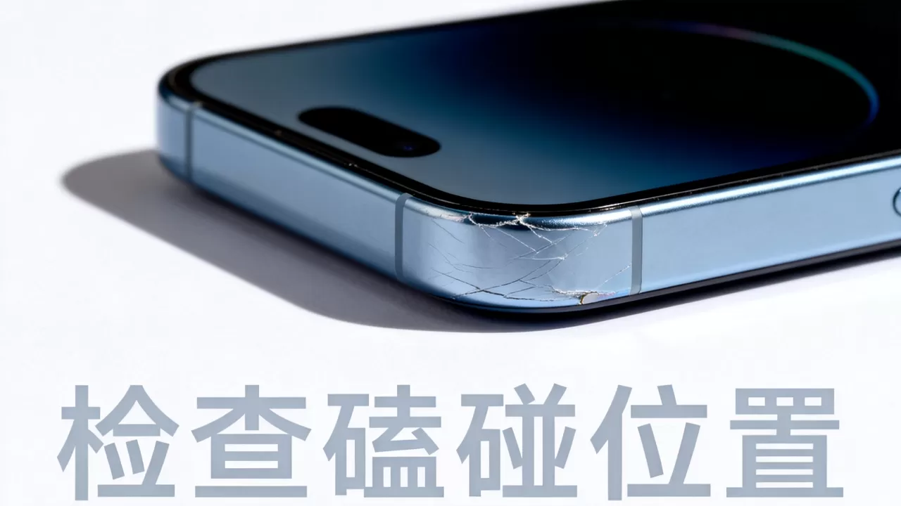 iphone边框磕碰怎么办，iphone边框磕碰