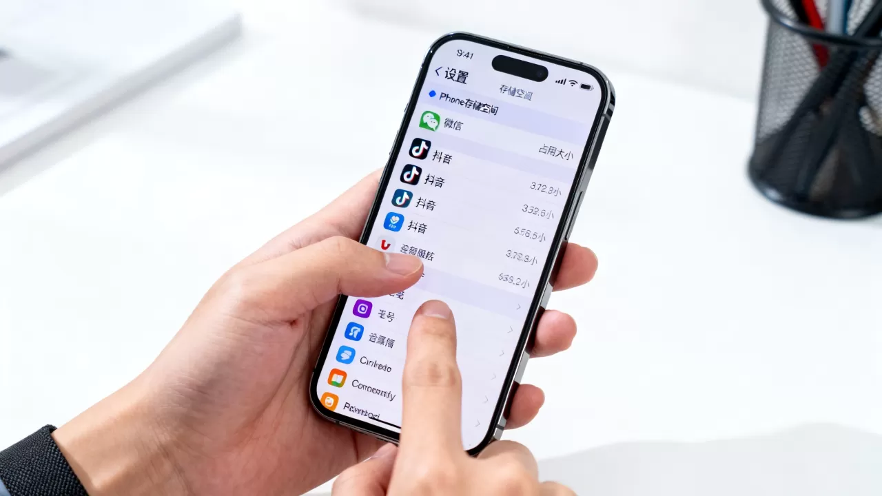 iphone软件大小怎么查看，iphone软件占用空间大