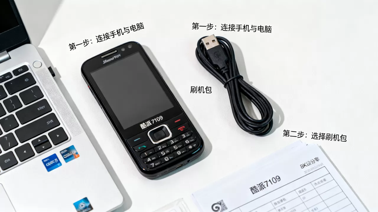酷派7109刷机教程，酷派7109刷机包