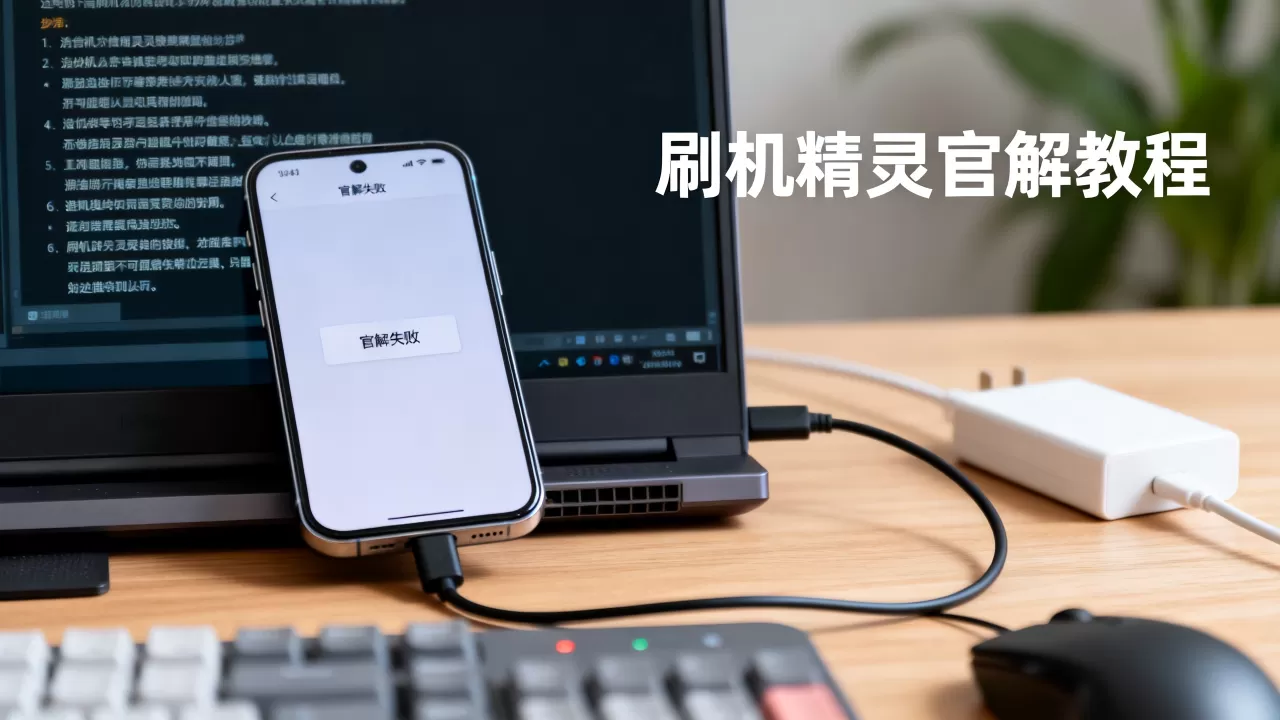 刷机精灵官解失败怎么办？刷机精灵官解教程