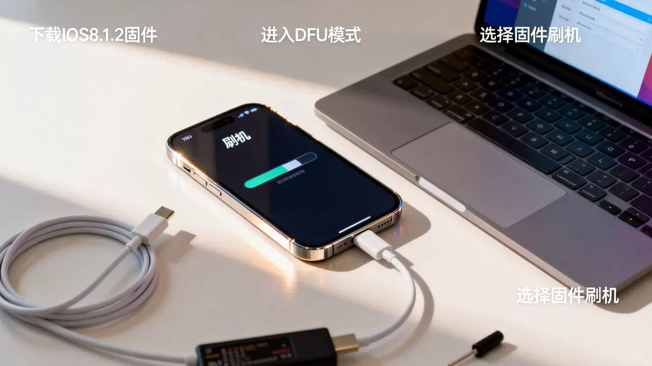 ios8.1.2刷机教程，ios8.1.2怎么刷机