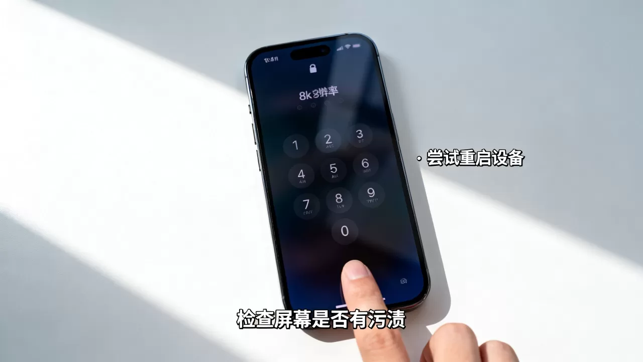 iphone触摸解锁不了怎么办，iphone触摸失灵