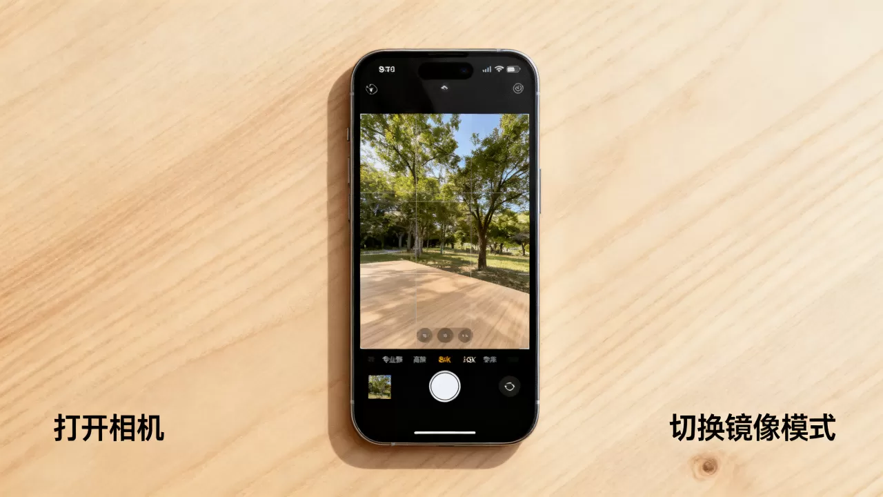 iphone镜像相机怎么用，iphone镜像相机