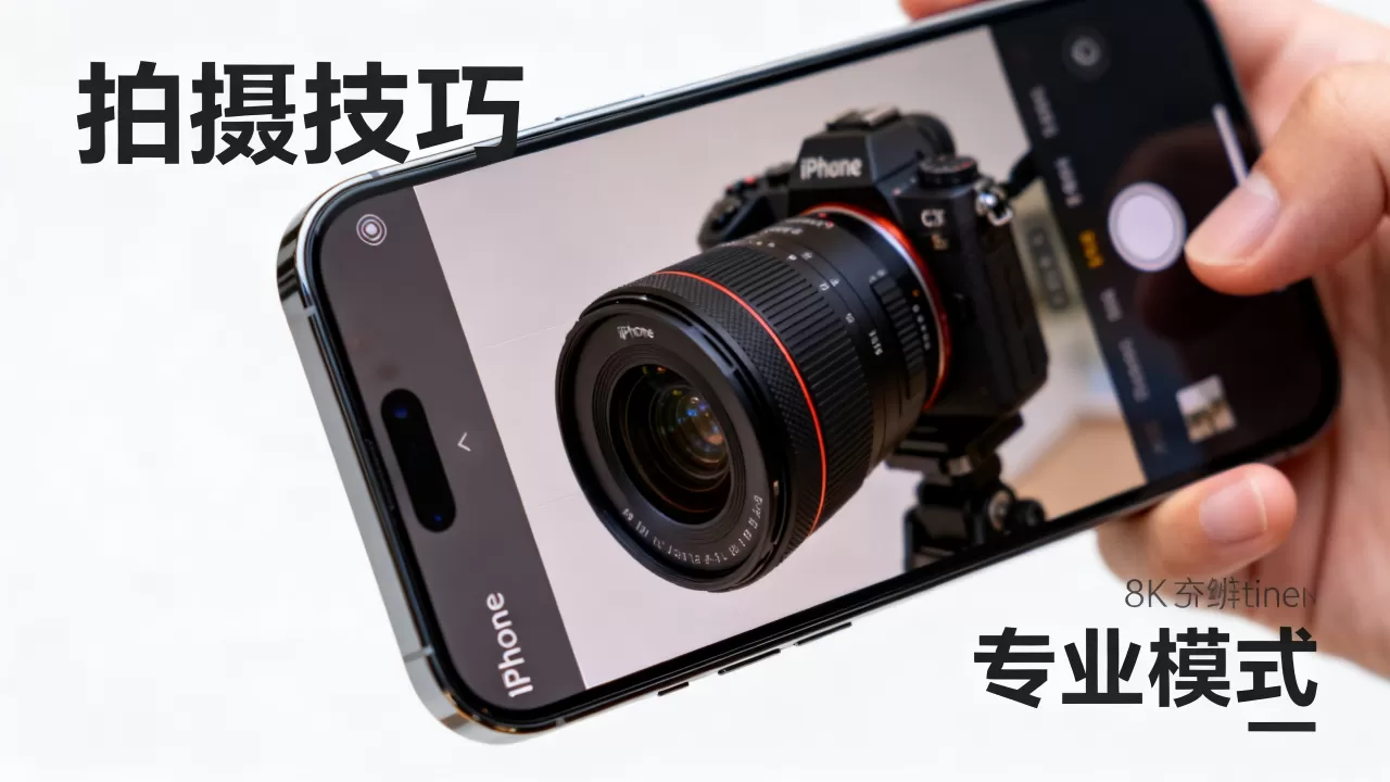 iPhone怎么拍大片，iPhone专业摄影