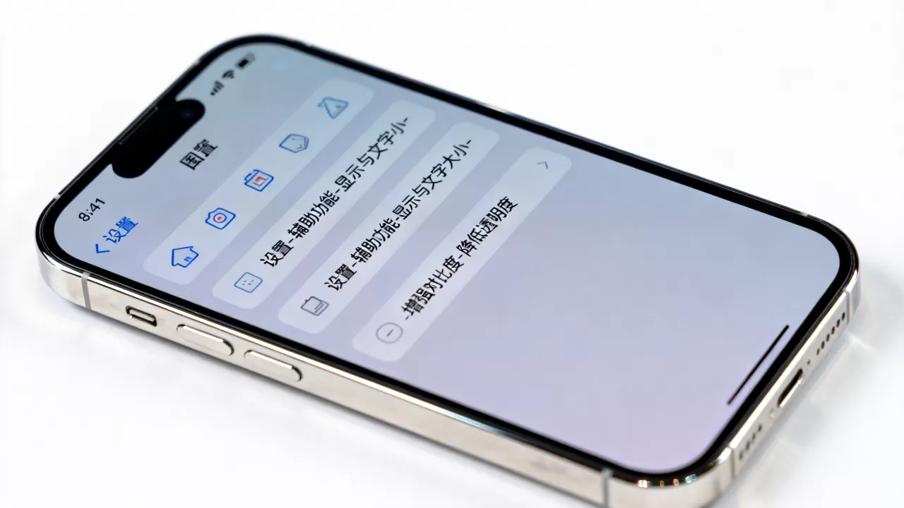 iphone玻璃图标怎么设置，iphone玻璃图标