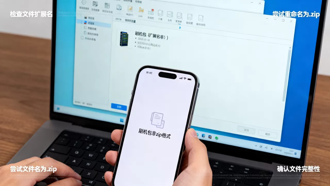 刷机包不是zip格式怎么办，手机刷机包格式