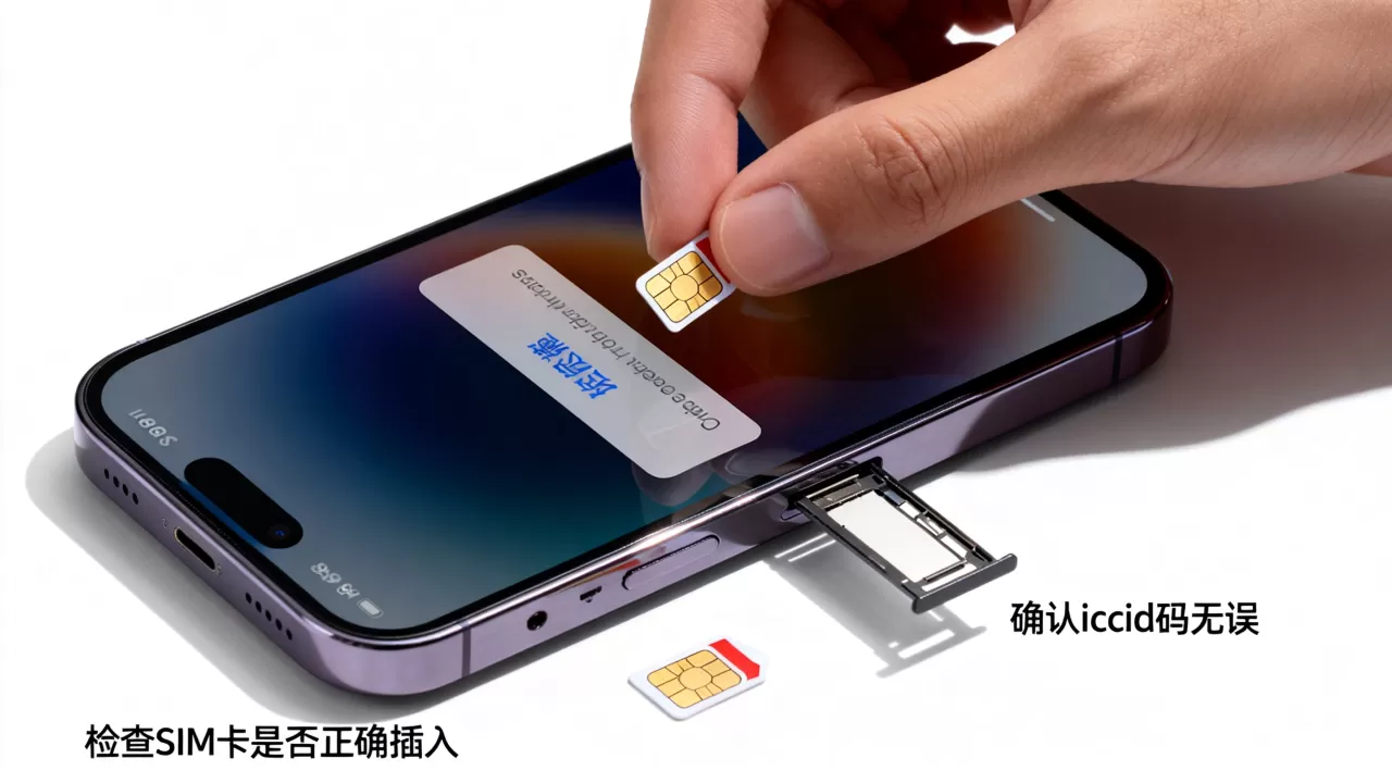 iccid激活iphone失败怎么办，iccid激活