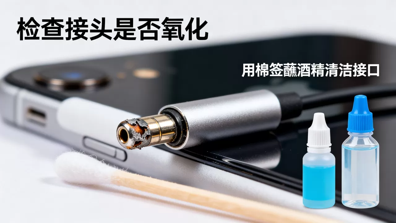 iphone耳机接头坏了怎么办，iphone耳机接头