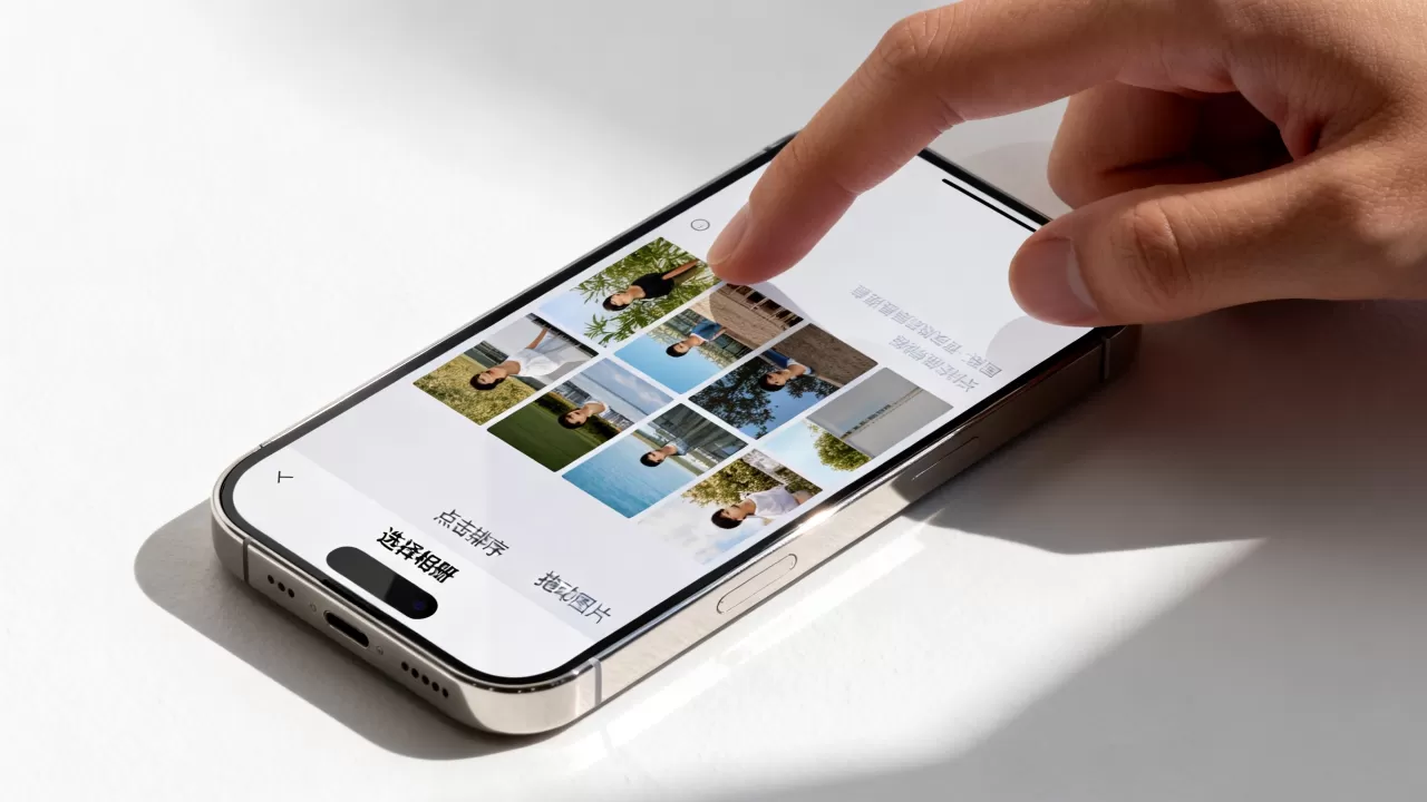 iphone图片排序怎么操作，iphone图片排序