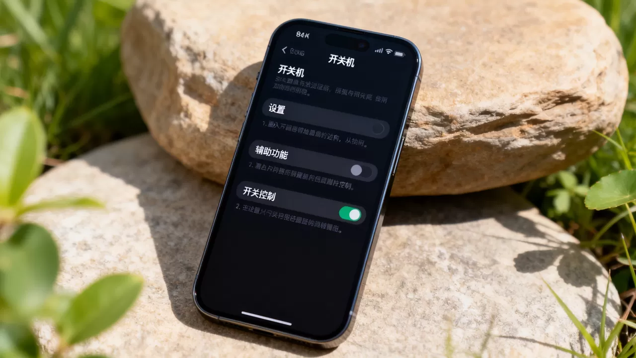 仿iPhone开关怎么设置？iPhone开关机界面