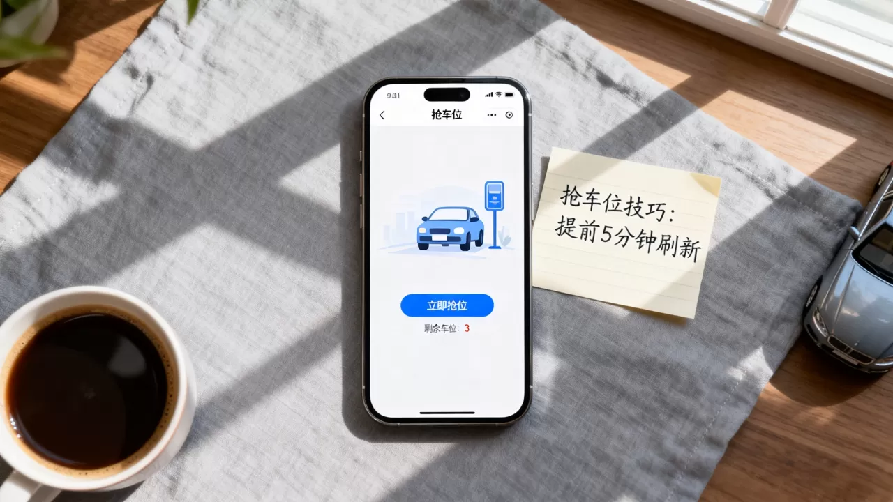 iphone抢车位怎么玩，iphone抢车位