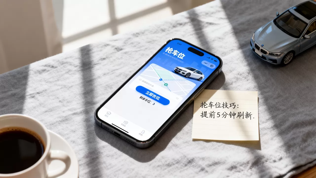 iphone抢车位怎么玩，iphone抢车位