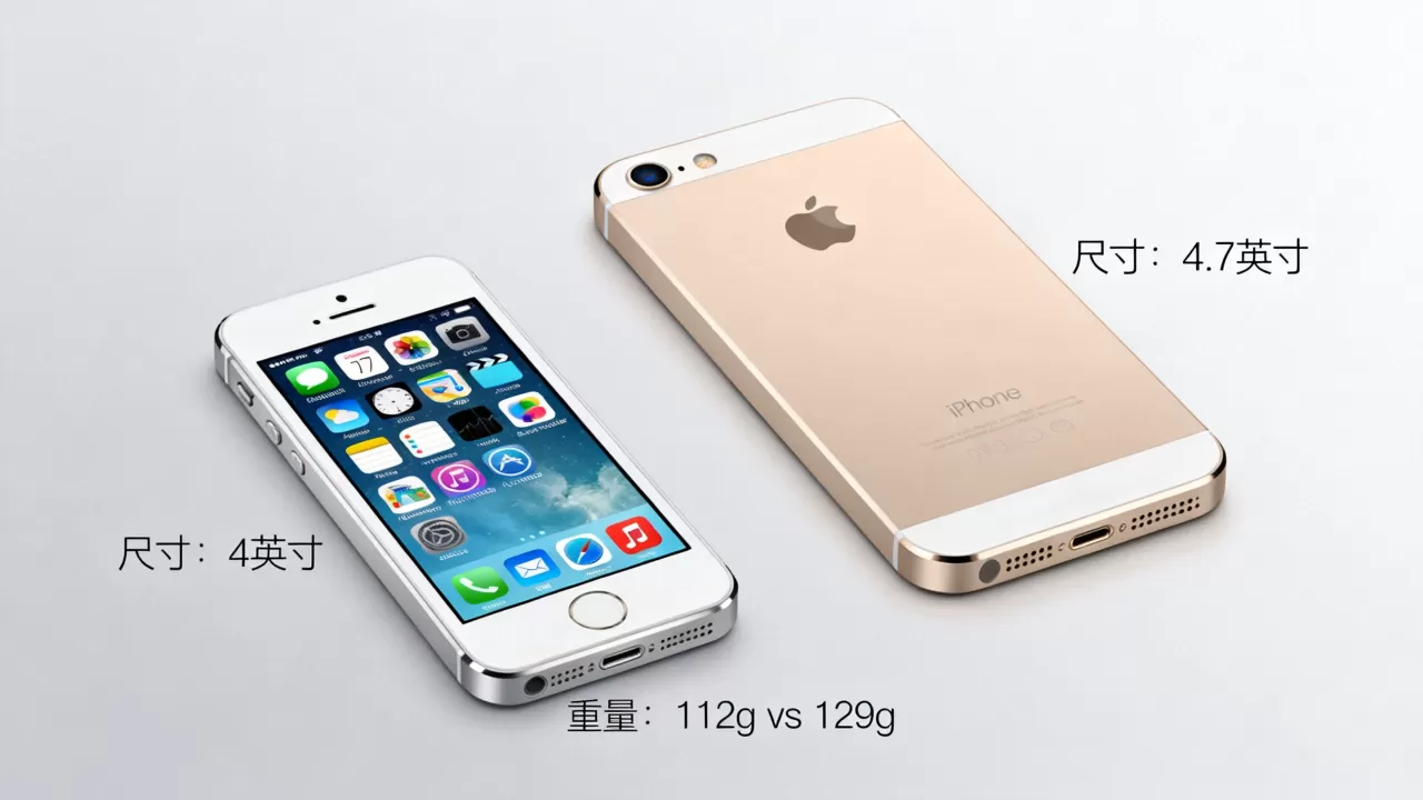 iphone5s跟iphone6区别大吗，iphone5s和iphone6哪个值得入手