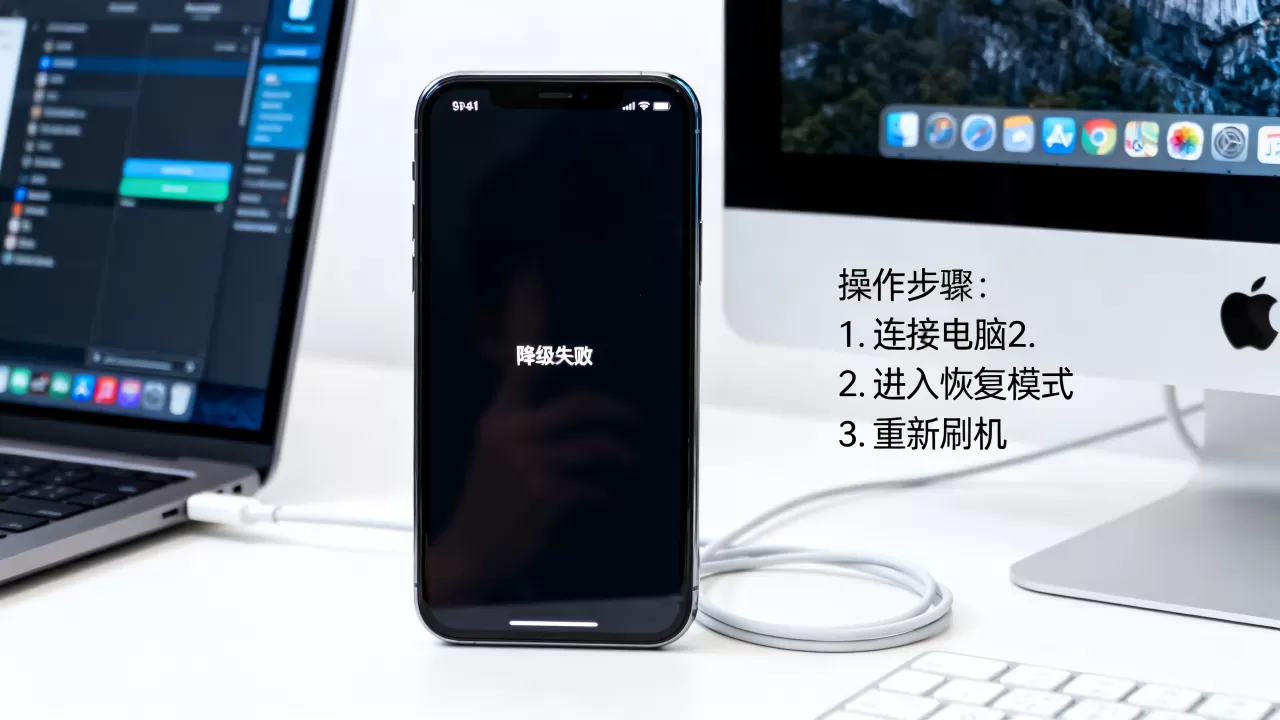 iphone降级失败怎么办，iphone降级失败
