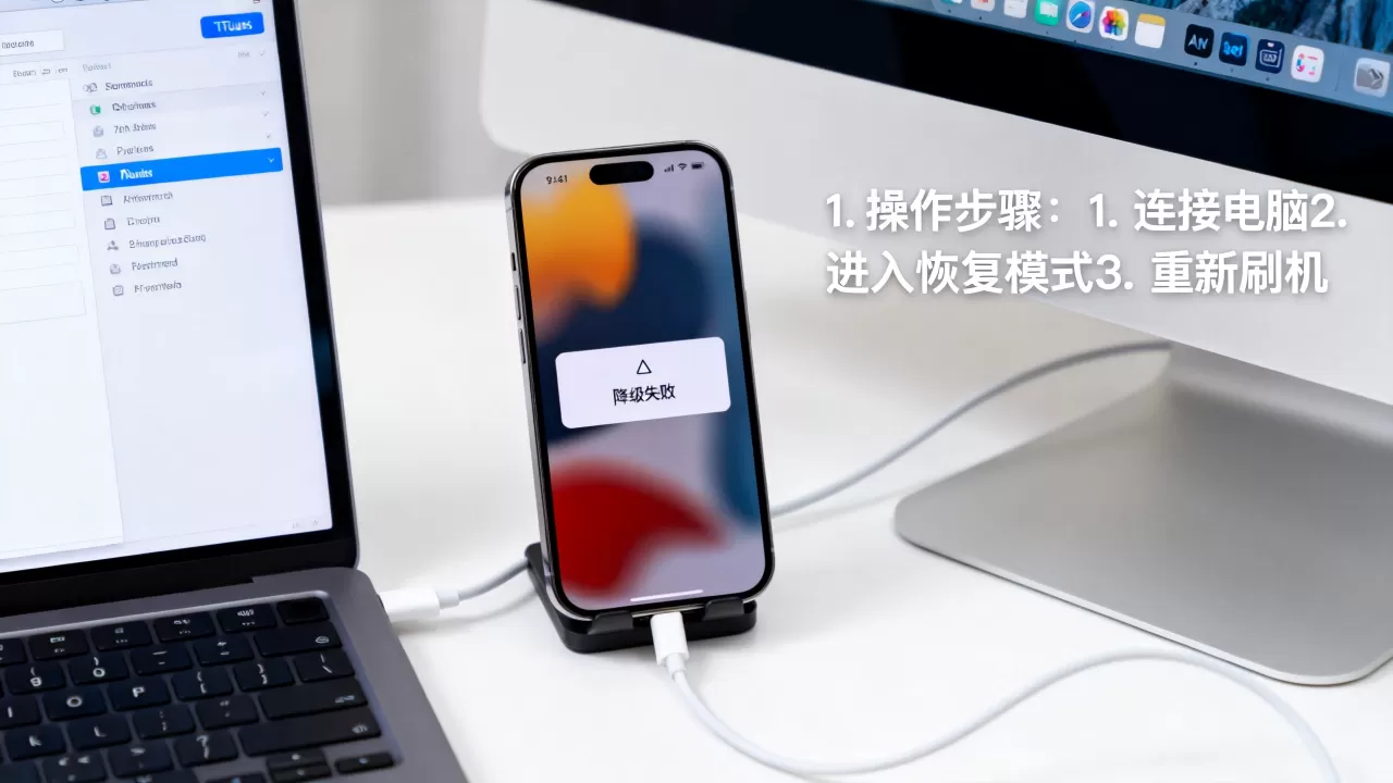 iphone降级失败怎么办，iphone降级失败