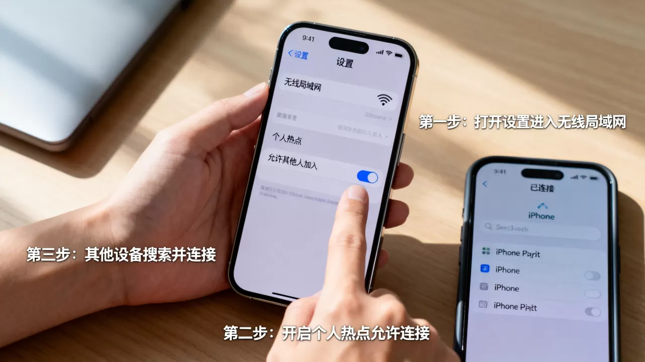 iPhone怎么开WiFi直连，iPhone WiFi Direct怎么设置