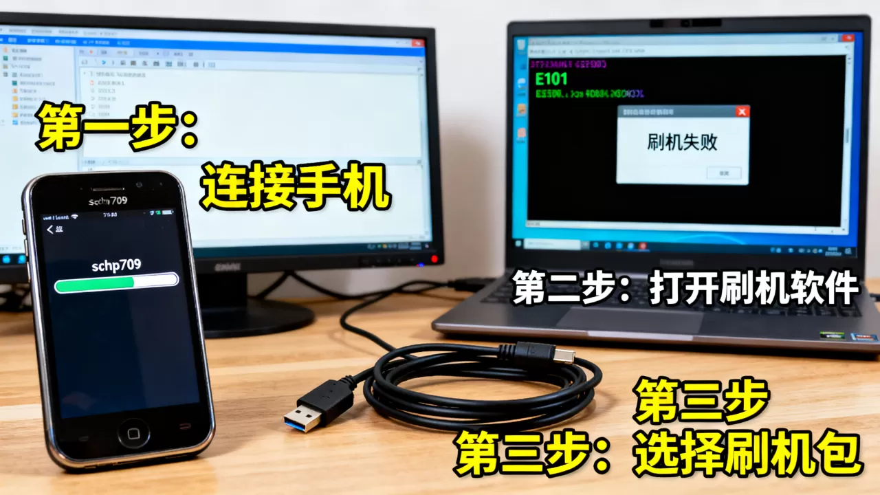 schp729刷机教程，schp729刷机失败怎么办