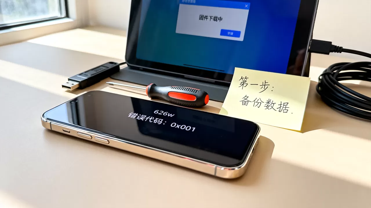 626w刷机教程，626w刷机失败怎么办