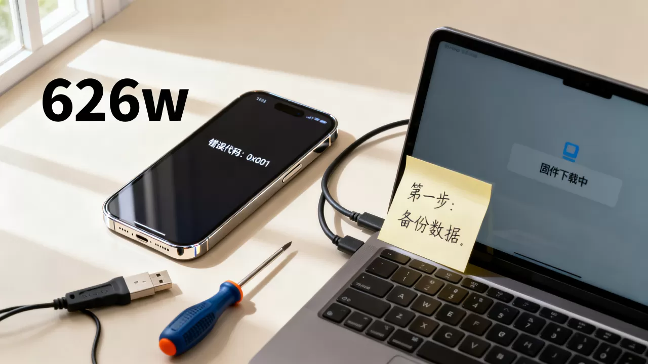 626w刷机教程，626w刷机失败怎么办