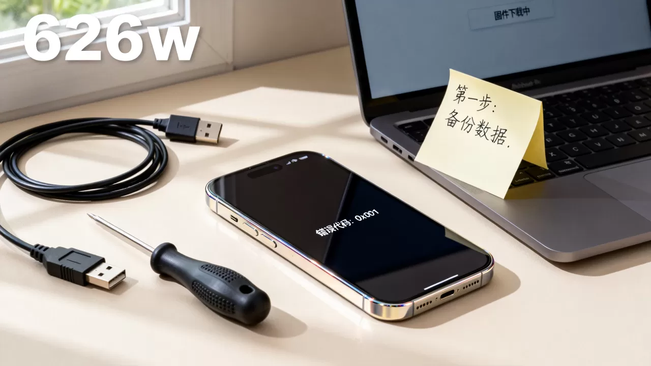 626w刷机教程，626w刷机失败怎么办