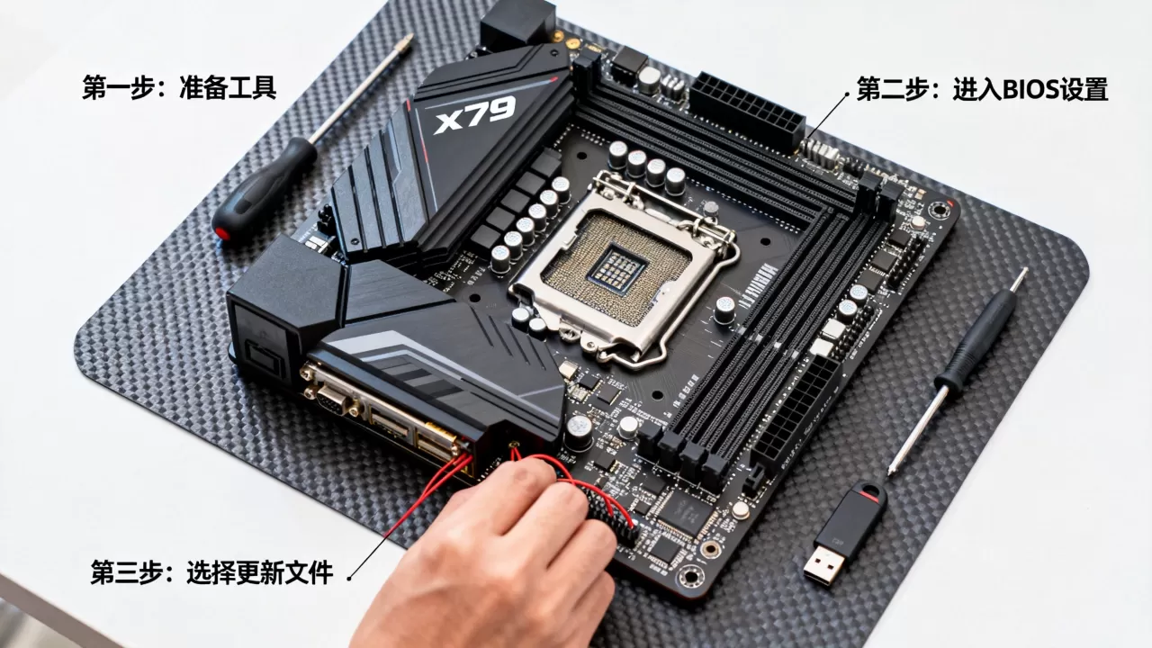 x79刷机教程，x79主板刷bios教程