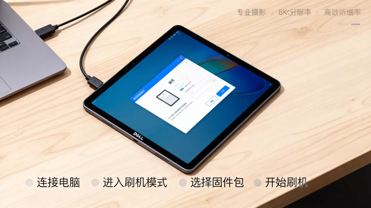 戴尔平板怎样刷机，戴尔平板刷机教程