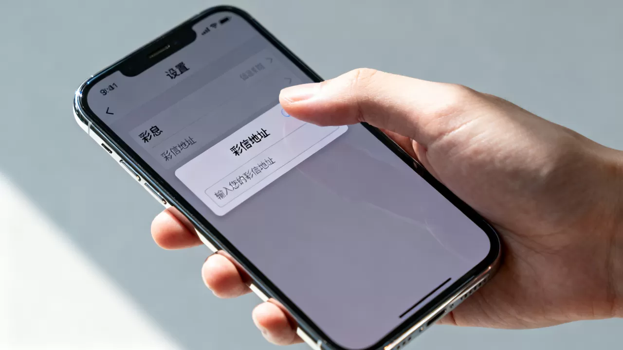 iphone彩信地址怎么设置？iphone彩信地址设置教程