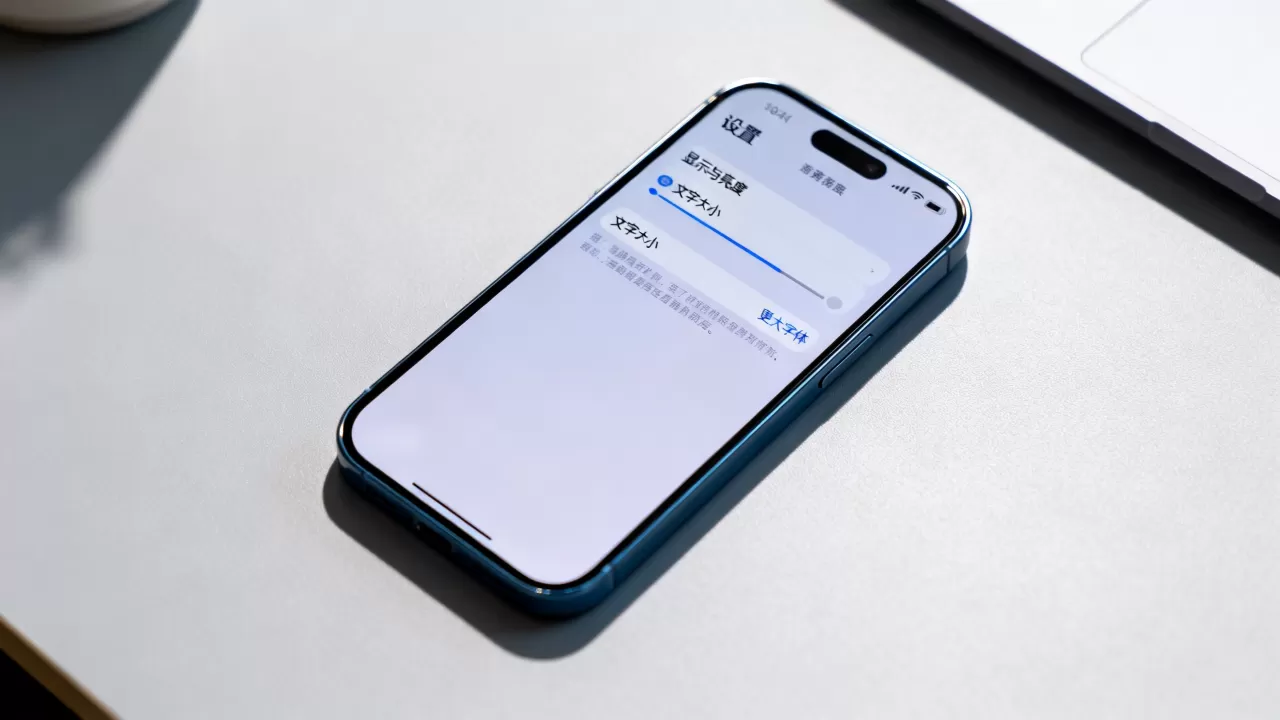 iphone字太小怎么调大，iphone屏幕字体设置
