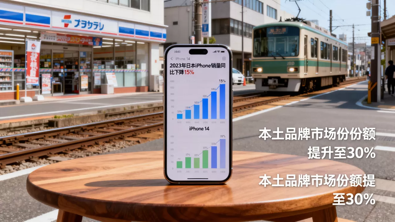 日本iphone销量为何低迷，日本iphone销量