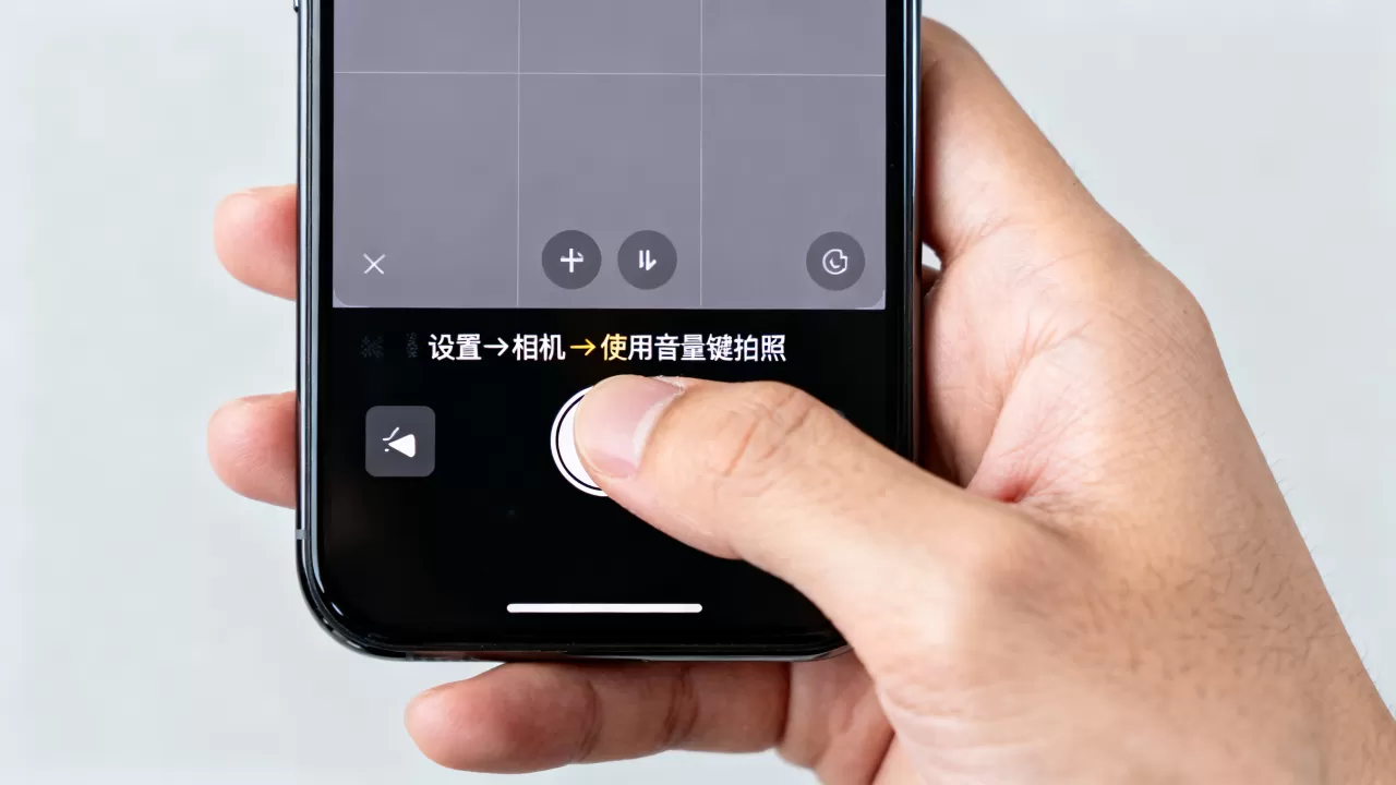 iphone按键拍照怎么设置，iphone按键拍照
