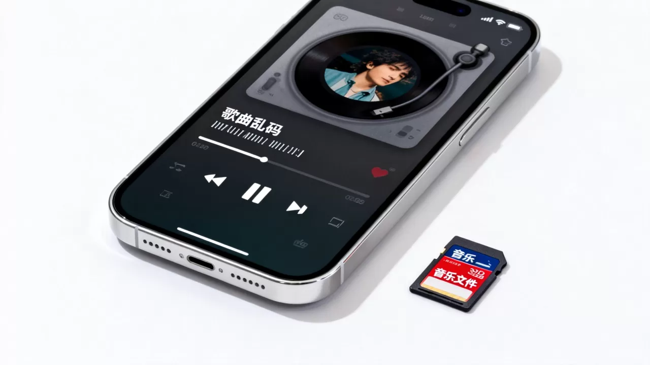 iphone歌曲乱码怎么办，iphone音乐乱码